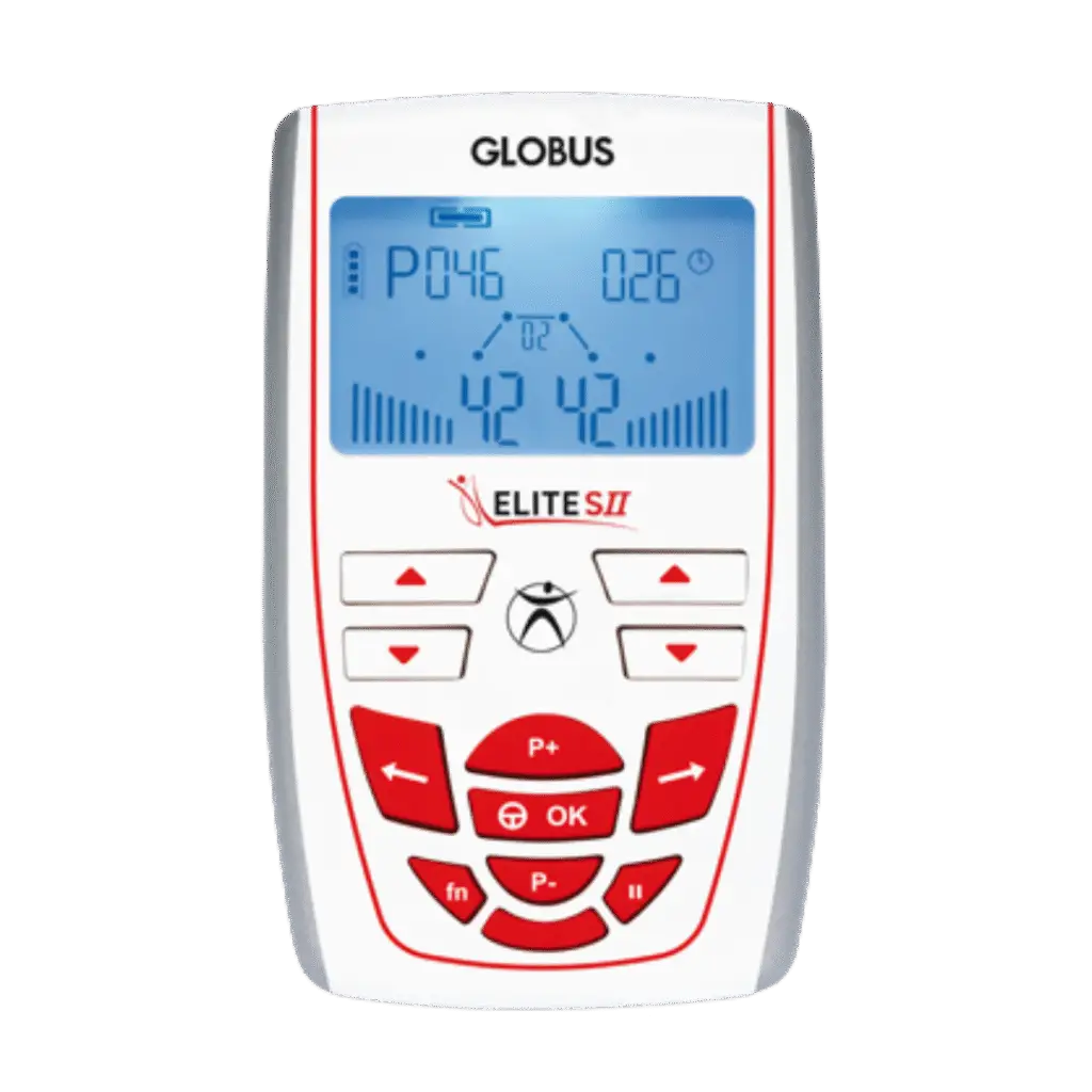 Elite S2 elettrostimolatore Globus per recupero sportivo, terapia antalgica, riabilitazione, bellezza e benessere