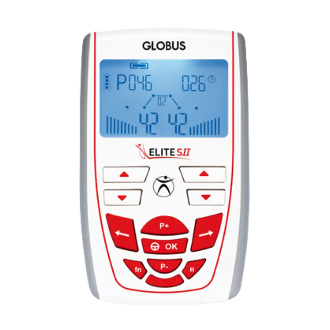 Elite S2 elettrostimolatore Globus per recupero sportivo, terapia antalgica, riabilitazione, bellezza e benessere