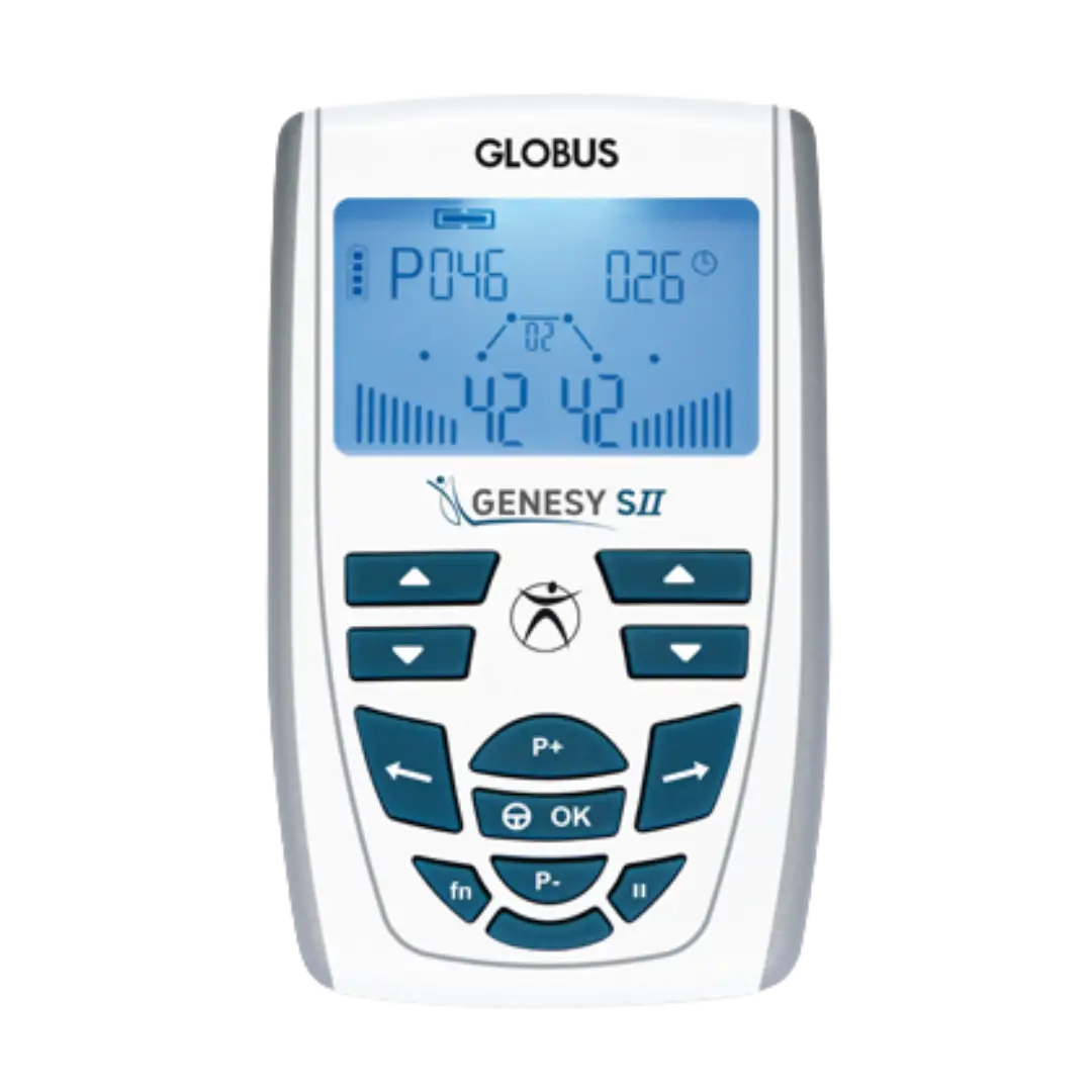 Globus Genesy S2 elettrostimolatore con 100 programmi per dolore, recupero sportivo e benessere