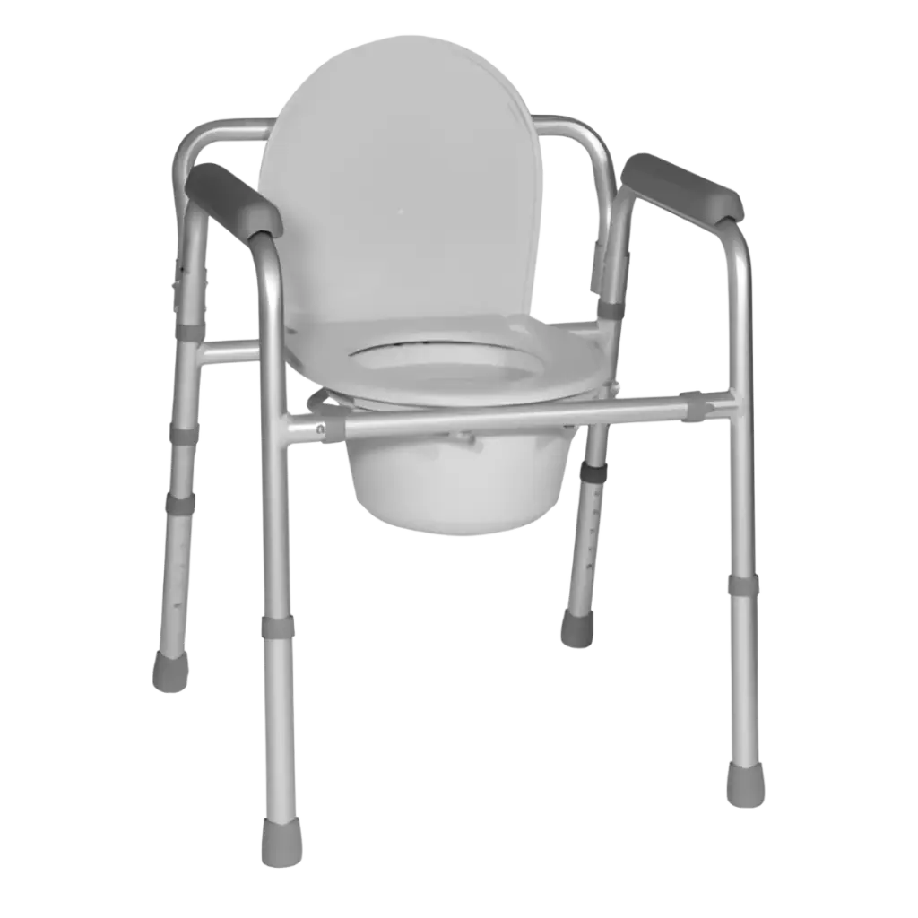 sedia comoda doccia wc pieghevole smontabile