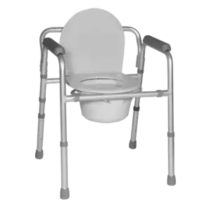 Sedia comoda doccia e WC pieghevole e smontabile 3 in 1