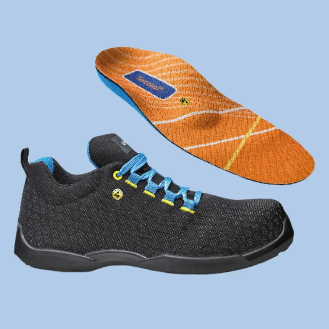 Scarpa antinfortunistica con plantare Secosol compatibile
