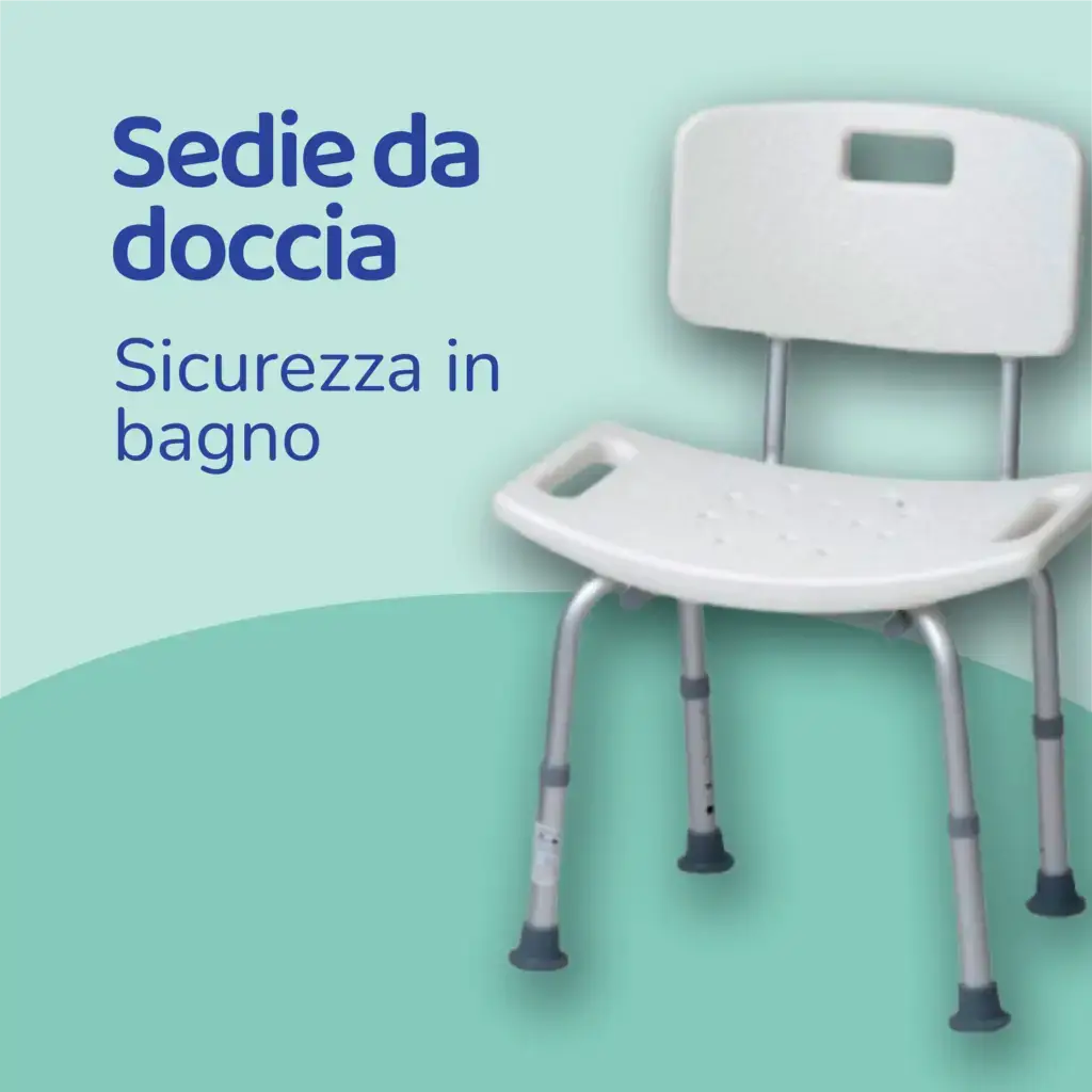 Sedie da doccia per la sicurezza in bagno